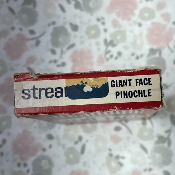 Used Set of Streamline Pinochle Playing Cards - Arco Brand - Giant Face -Vintage - Picture 10 of 11